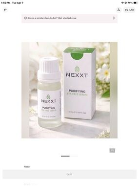 Nexxt Purifying Tea Tree Serum - NWT